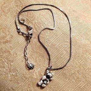 Swarovski Teddy Bear Necklace